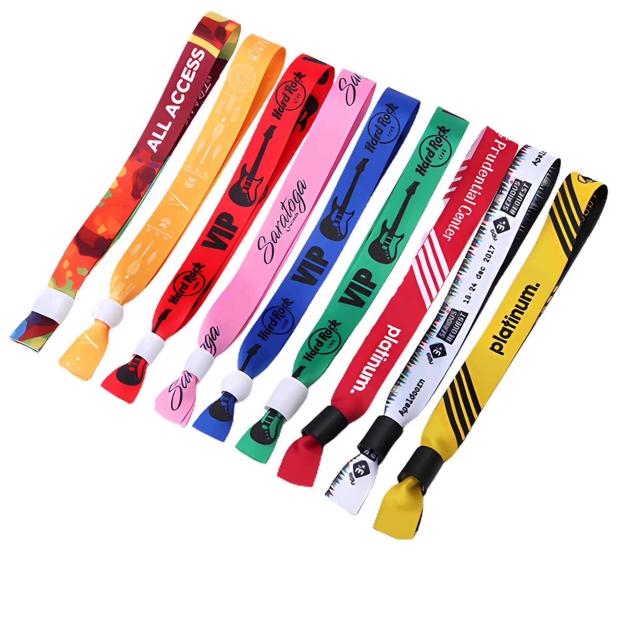 One Time Use Full Color Wristbands 1
