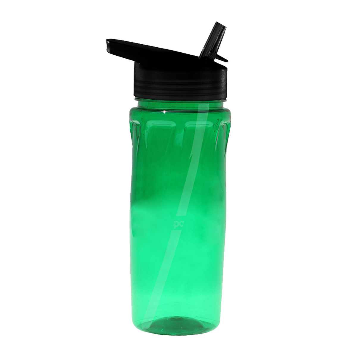 18 oz. Poly-Saver PET Bottle with Straw Cap 8