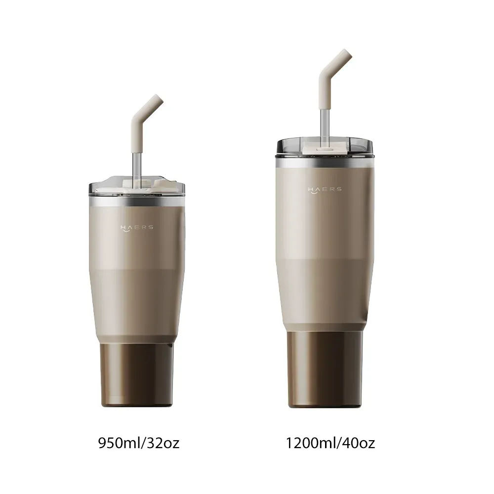 Eco-Friendly 40oz Insulated Tumbler with Straw Lid 3
