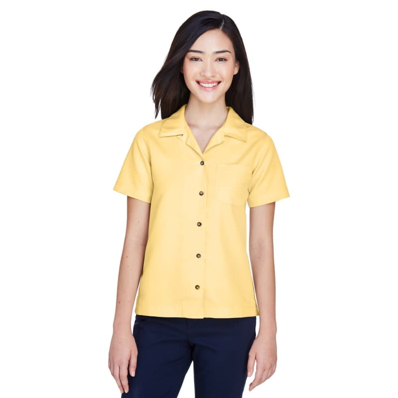 UltraClub Ladies' Cabana Breeze Camp Shirt 5