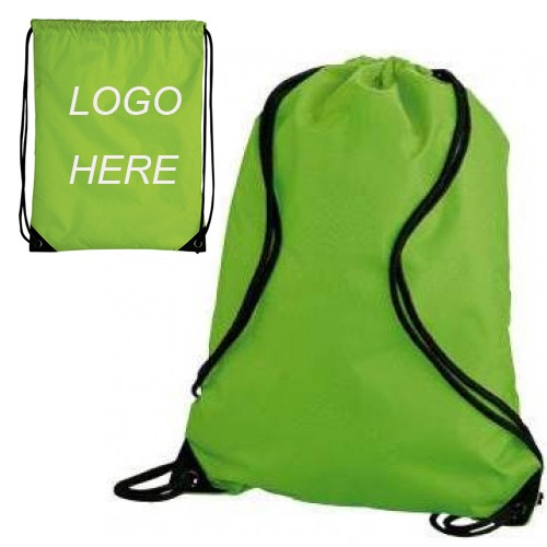 210D Polyester Drawstring Backpack 1