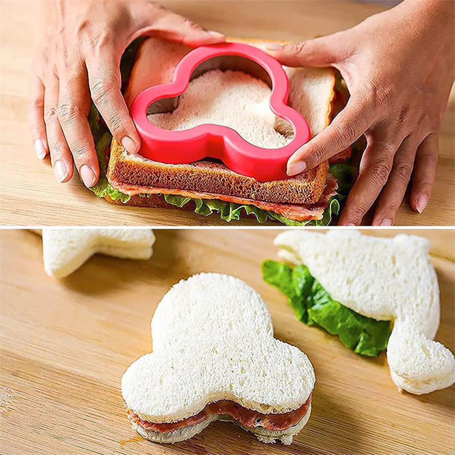4 Pcs Cookie Cutter Set Cake Biscuit Molds 4