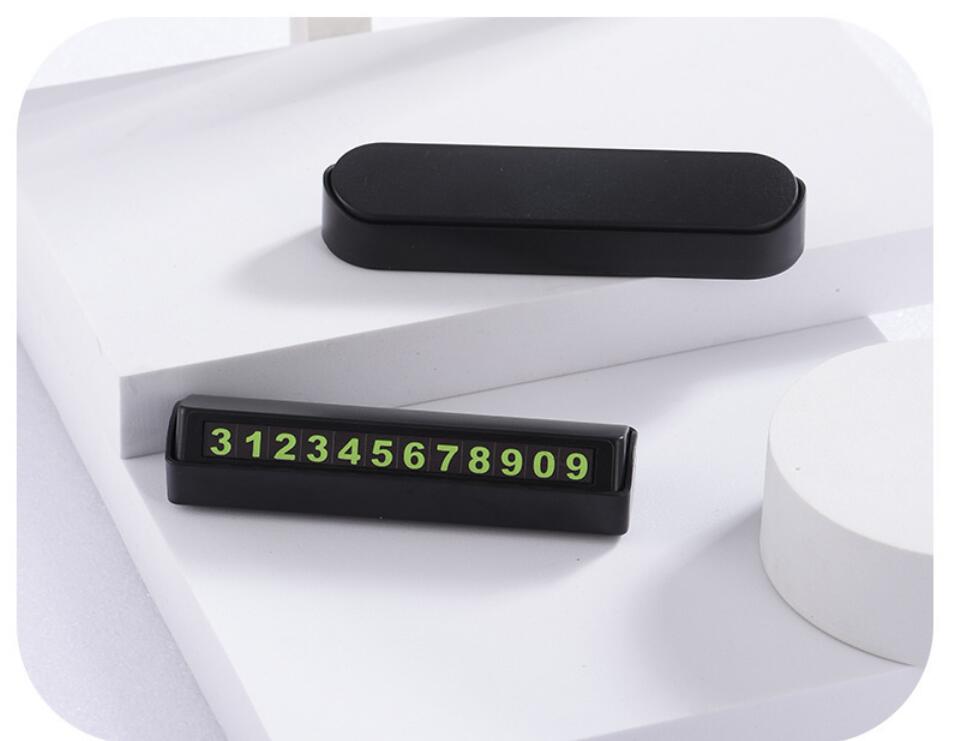Car Temporary Parking Phone Number Card 2