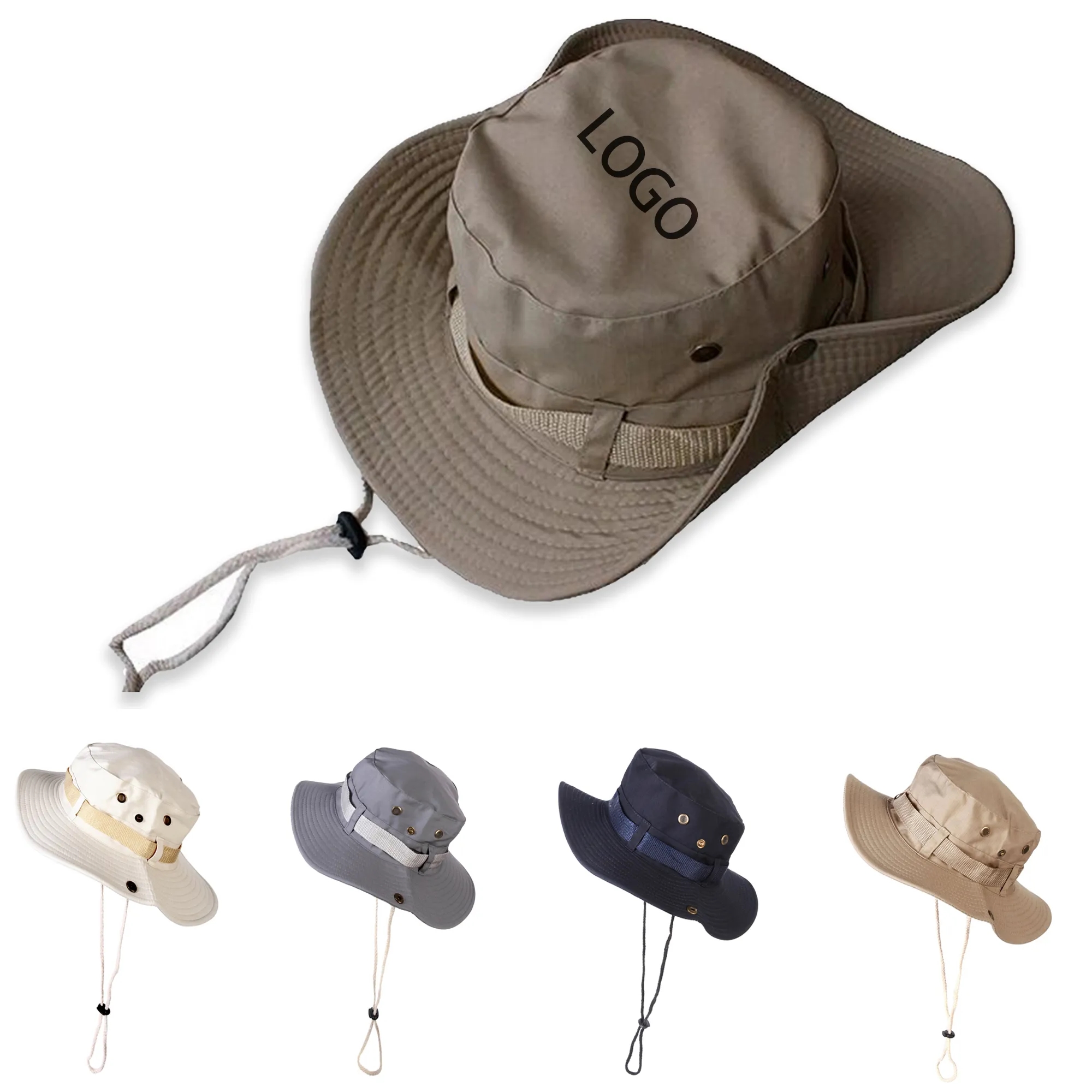 Double-Sided Wide Brim Sun Bucket Hat 5