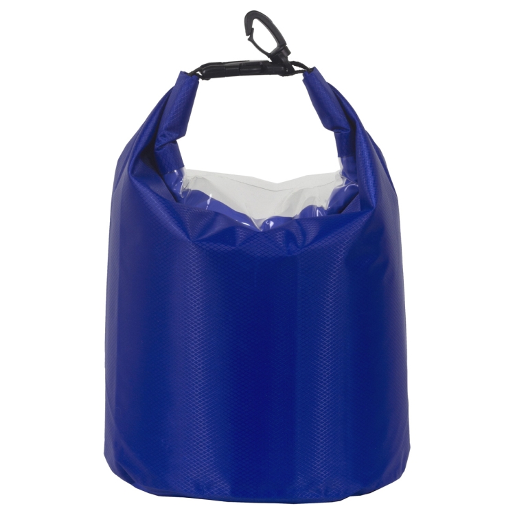 "The Navagio" 5.0 Liter Water Resistant Dry Bag With Clear Pocket Window 15