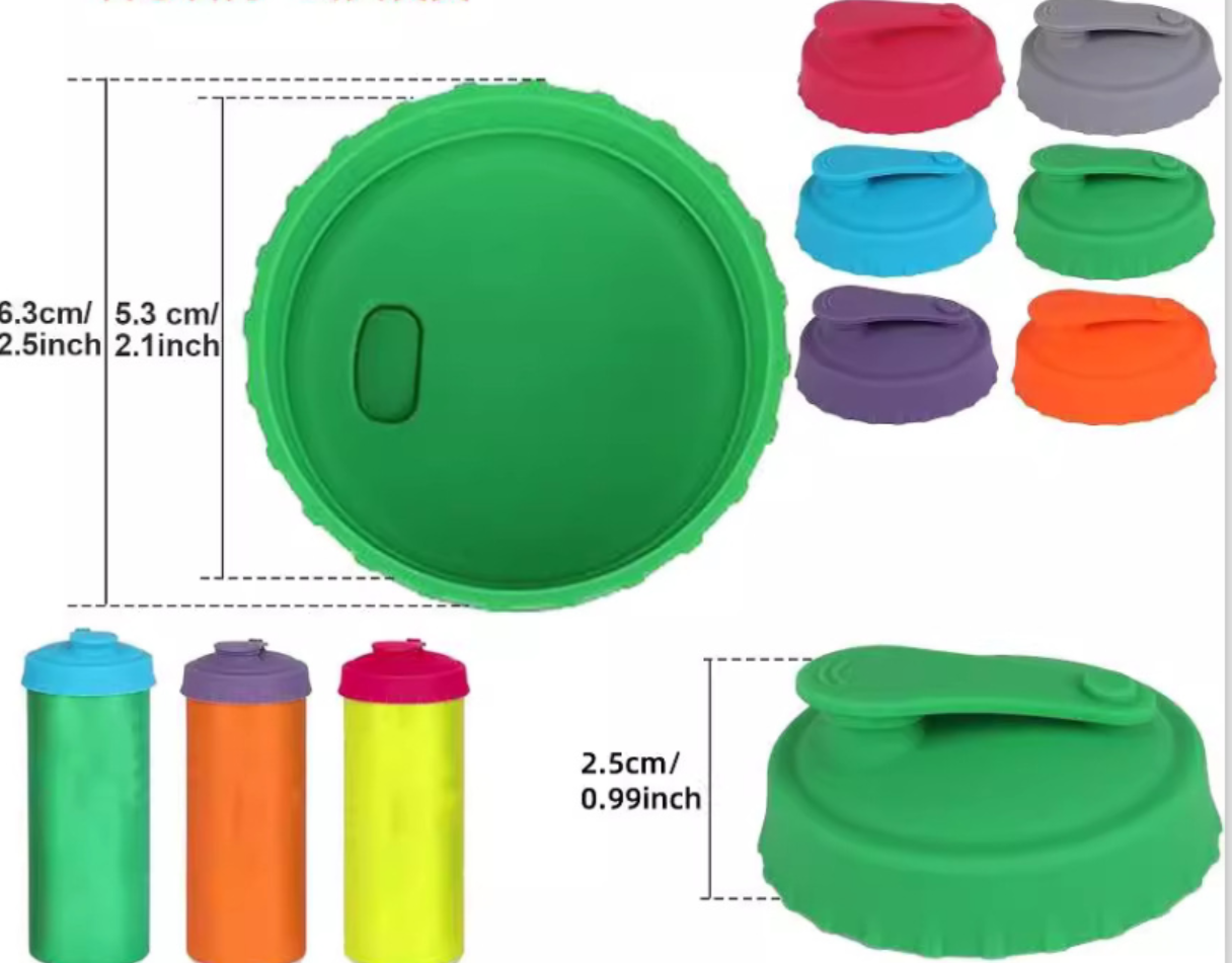 Silicone Soda Can Lids 2