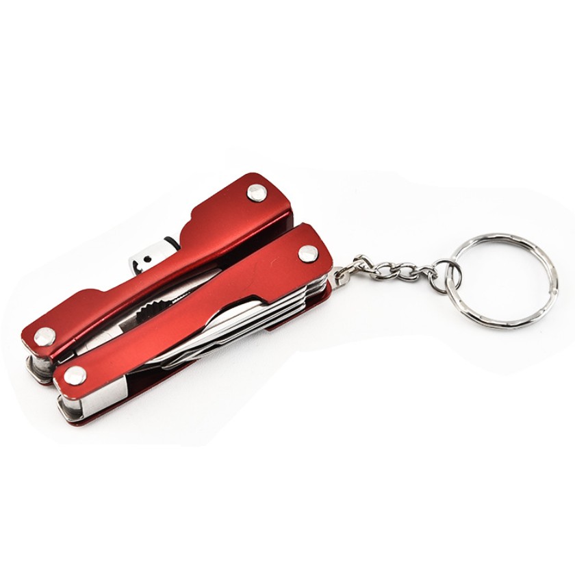 Stainless Steel Multi-Tool Folding Pliers with Mini Flashlight 3