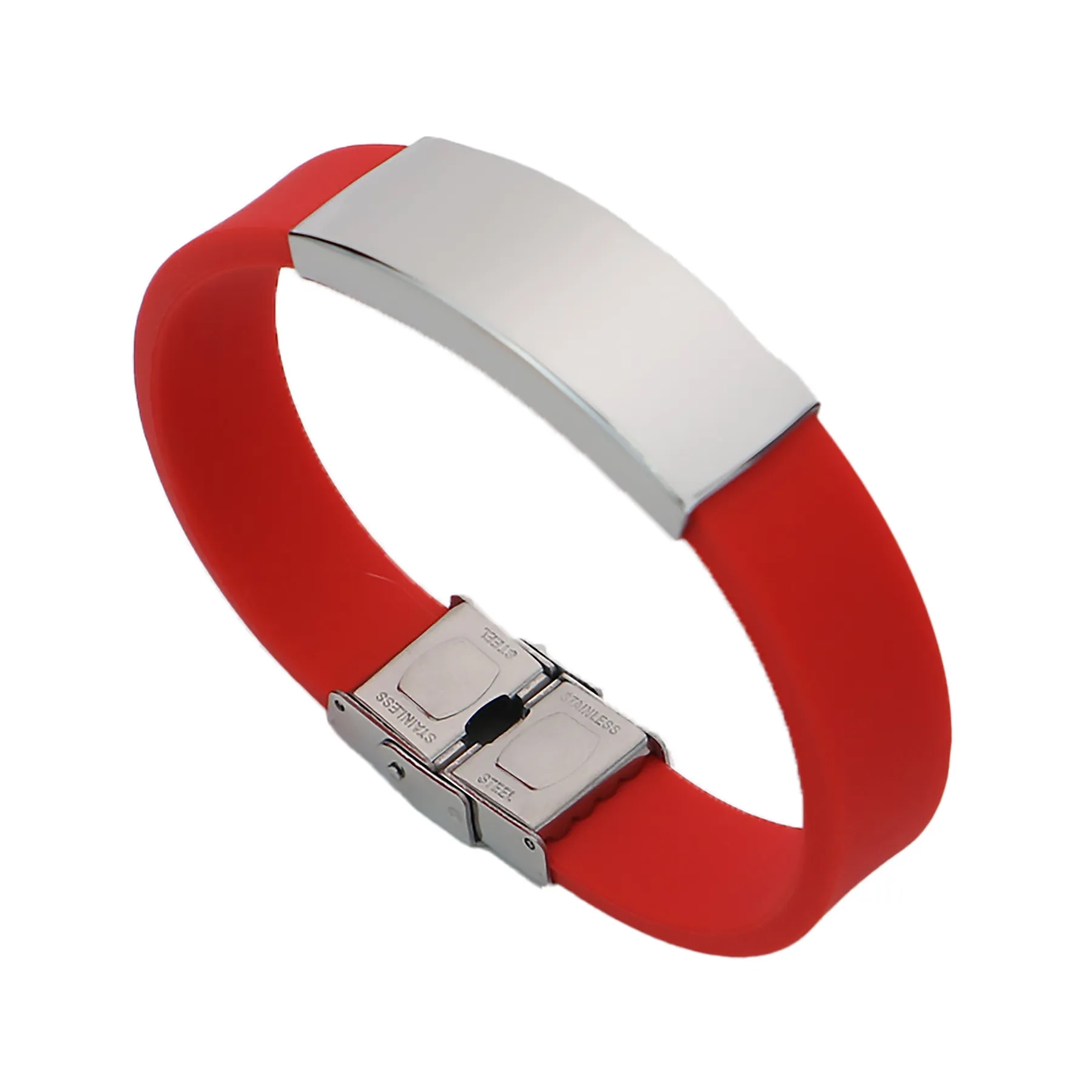Stainless Steel Personalized Engraved Bracelet 3