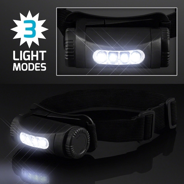 Wearable LED Head Light, Hands Free Lighting 3