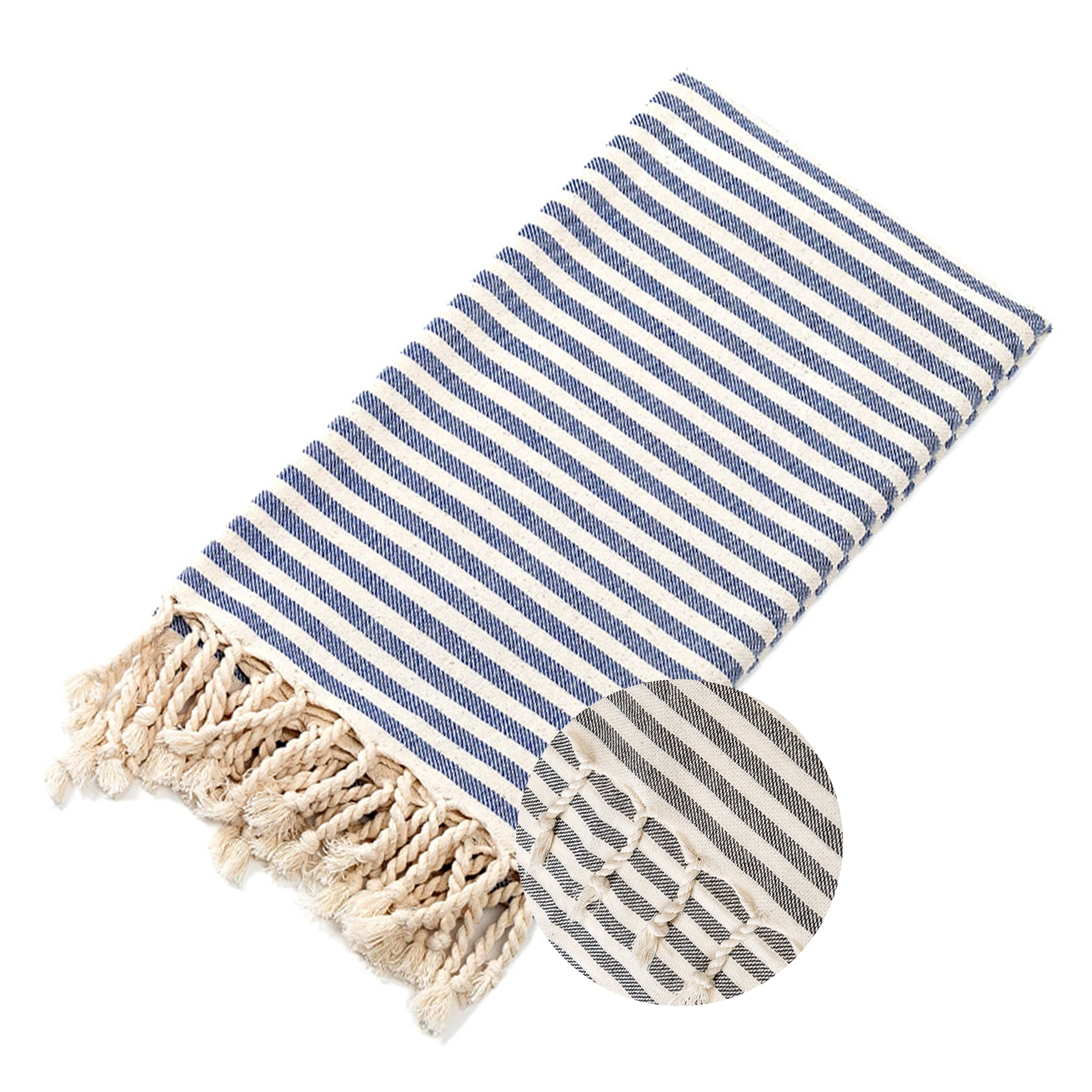 Türkiye fringe striped beach towel 3