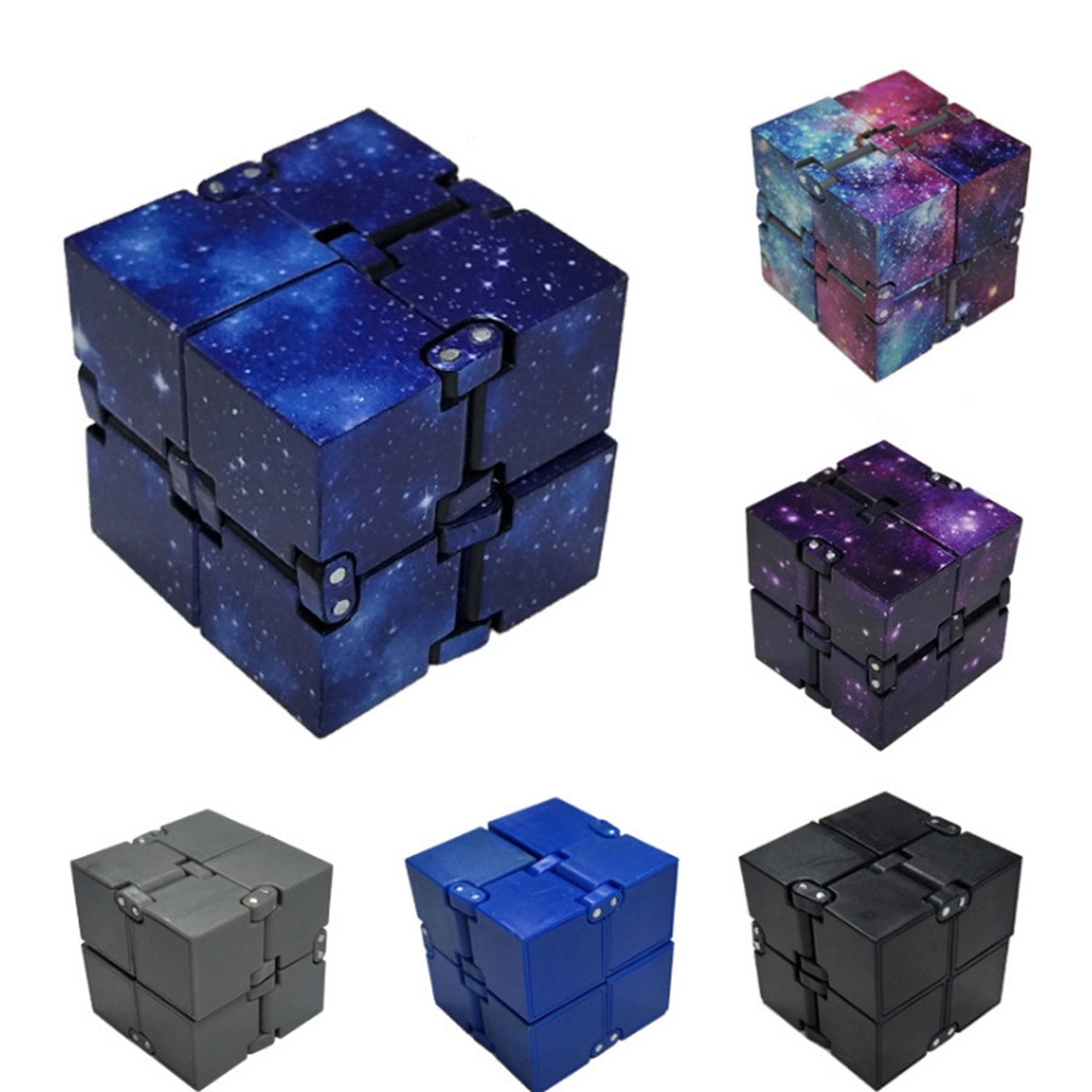 Starry Sky 3D Plastic Infinite Puzzle Cube Toy 4