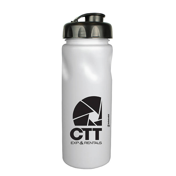 MicroHalt™ 24 oz. Cycle Bottle with Flip Top Cap 12