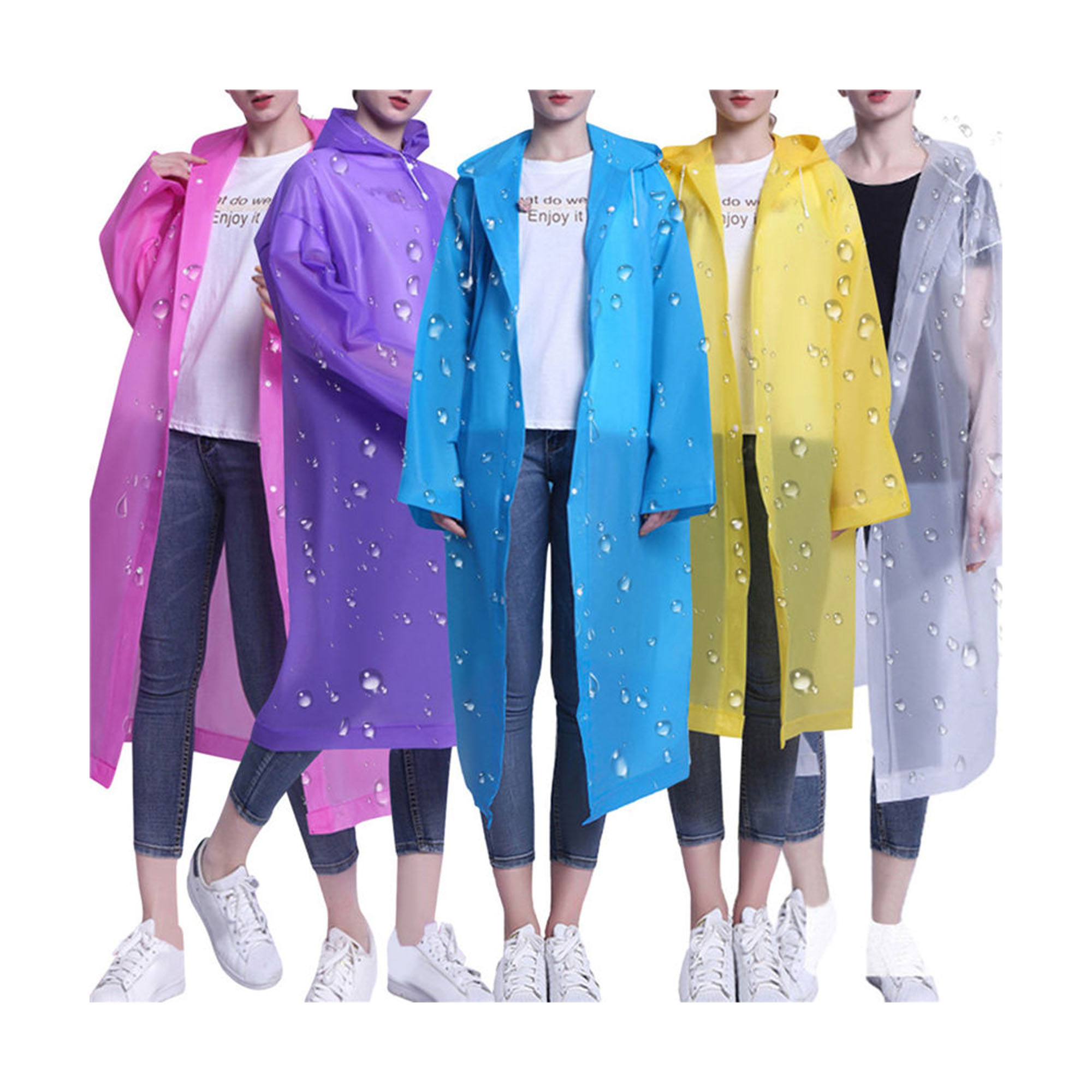 MOQ 50 pcs EVA Rain Gear 2