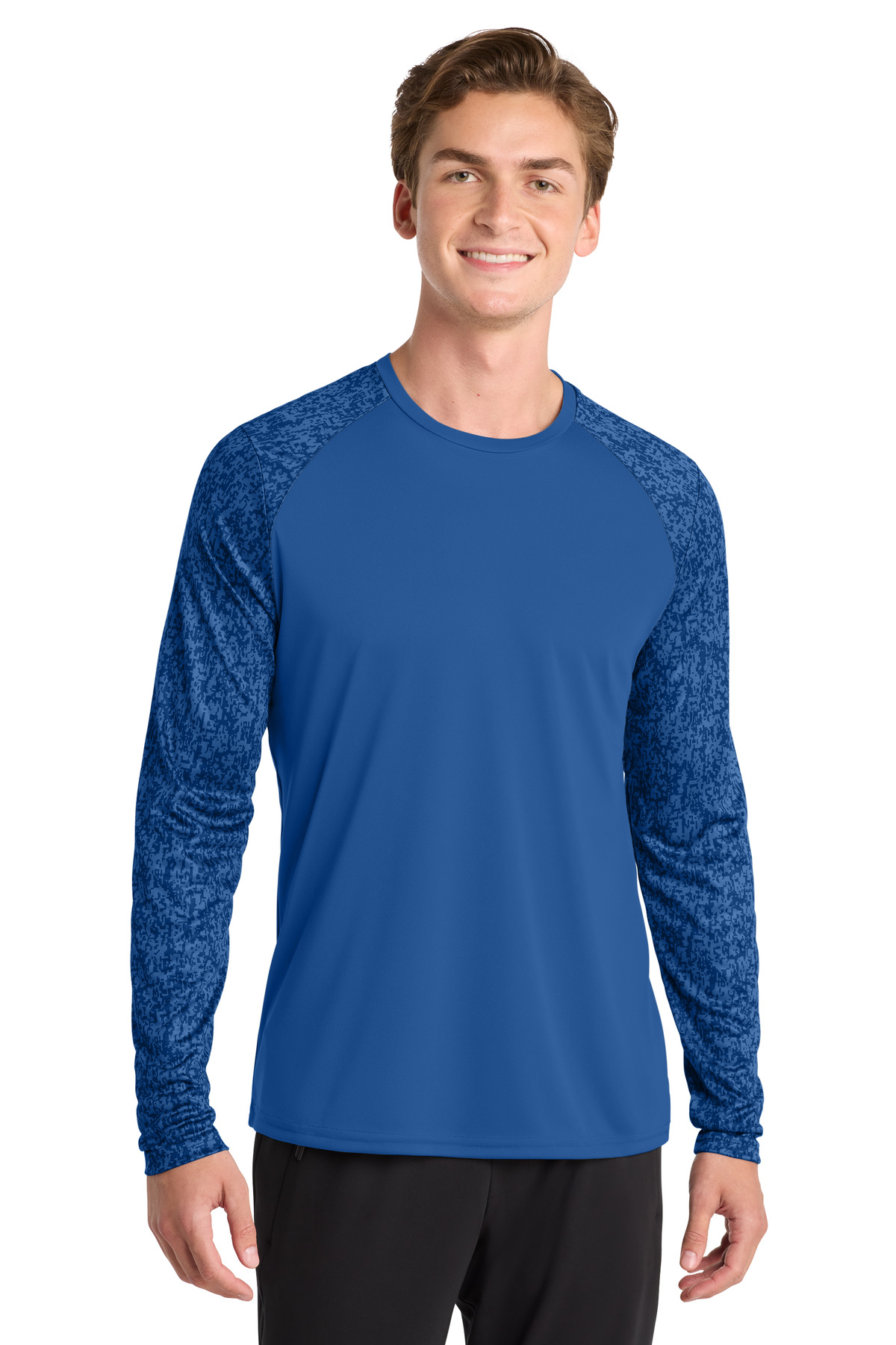 Sport-Tek Long Sleeve Digi Camo Tee. ST460LS 41