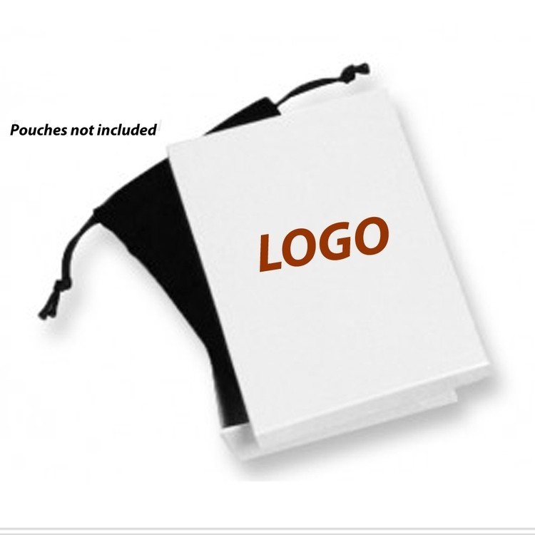 White Pouch Presentation Box ( 4 3/4" x 6" x 1") 1