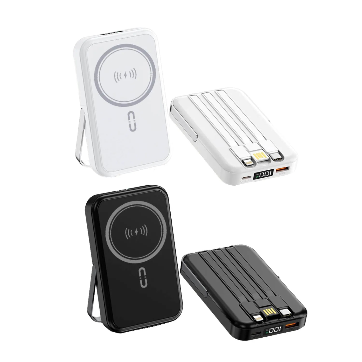 5000mAh Digital Display Magnetic Wireless Power Bank 1