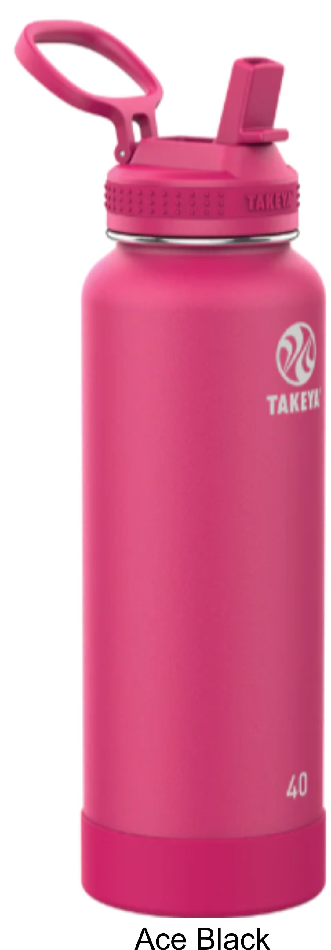 40 Oz. Takeya Pickleball Stainless Steel Bottle