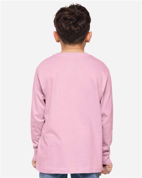 Youth Fine Jersey Long Sleeve Tee - 6201 2