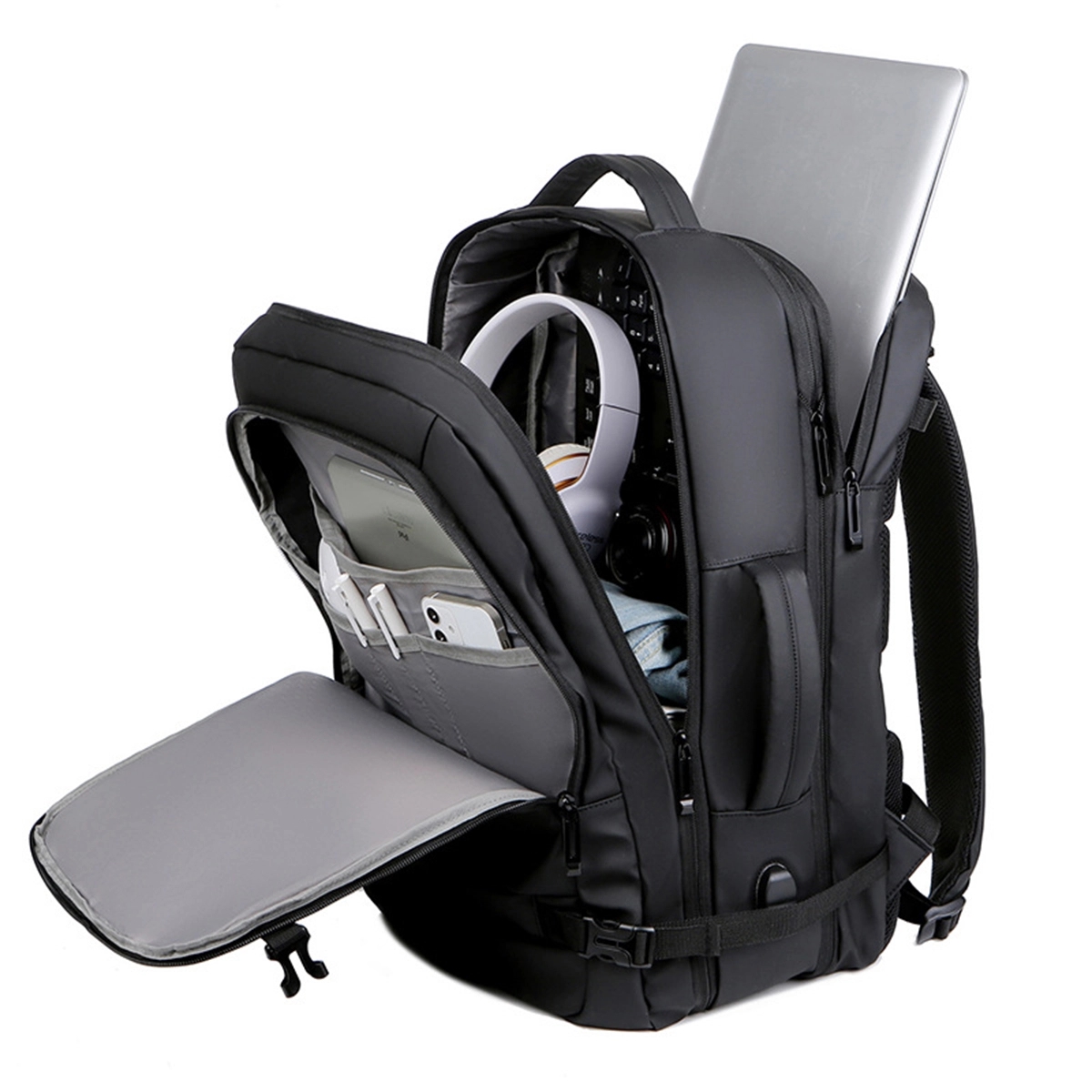 15.6"Laptop Backpack With Usb Charging Port 3