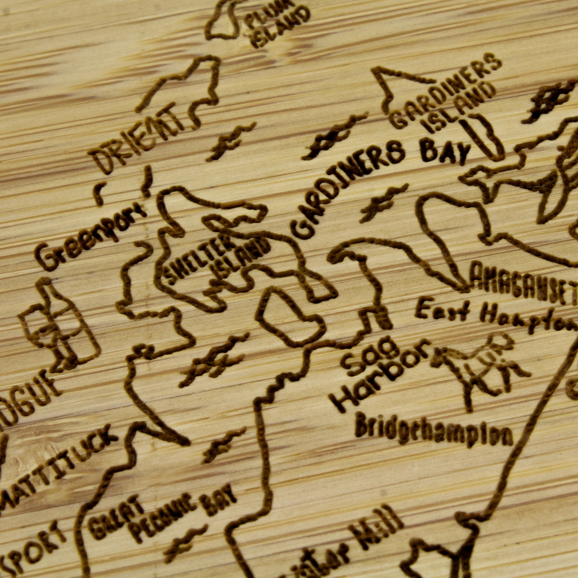 Long Island Puzzle Coaster Set 6