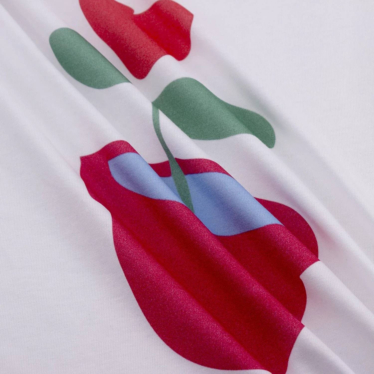 Round Neck White Cotton T Shirts Sports 3