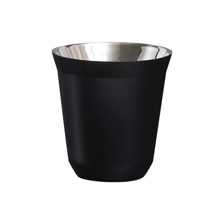 2.7Oz Double Wall Insulated Stainless Steel Espresso Cup 1