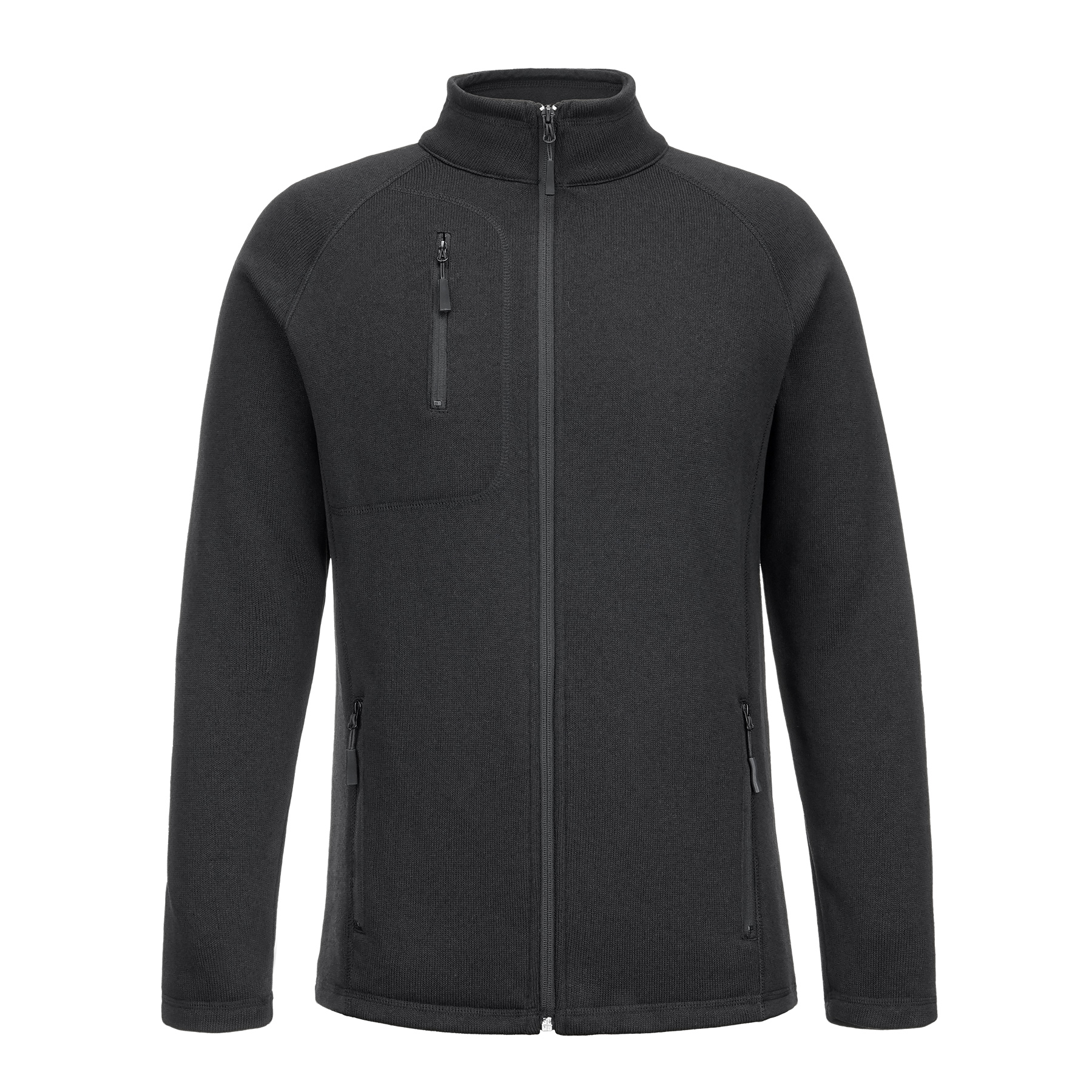 Men's Full Zip MicroFleece Brushed Back Jacket 3