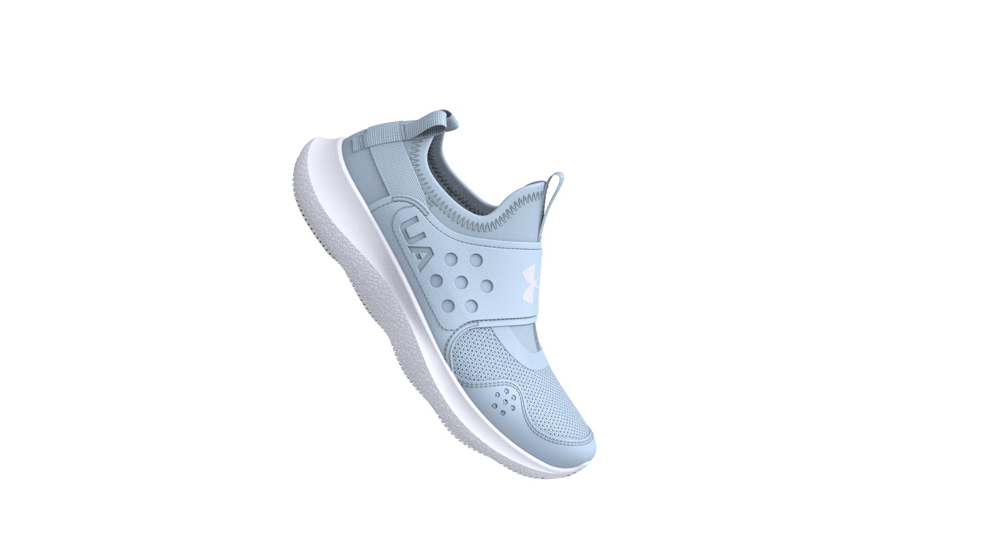 UA Runplay Girls' Pre-School Running Shoes 4
