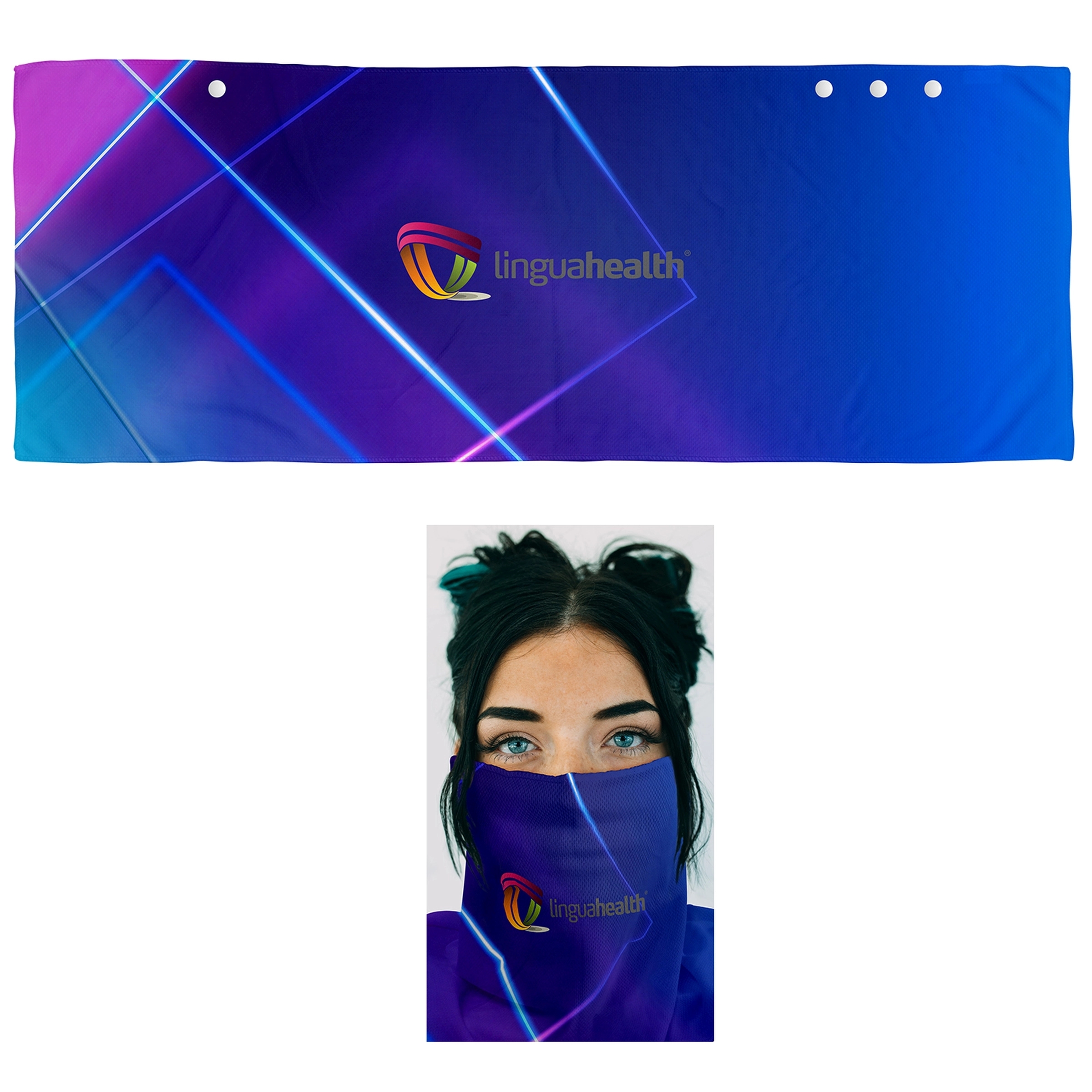 Full Color Multi Functional Recycled Cooling Cloth