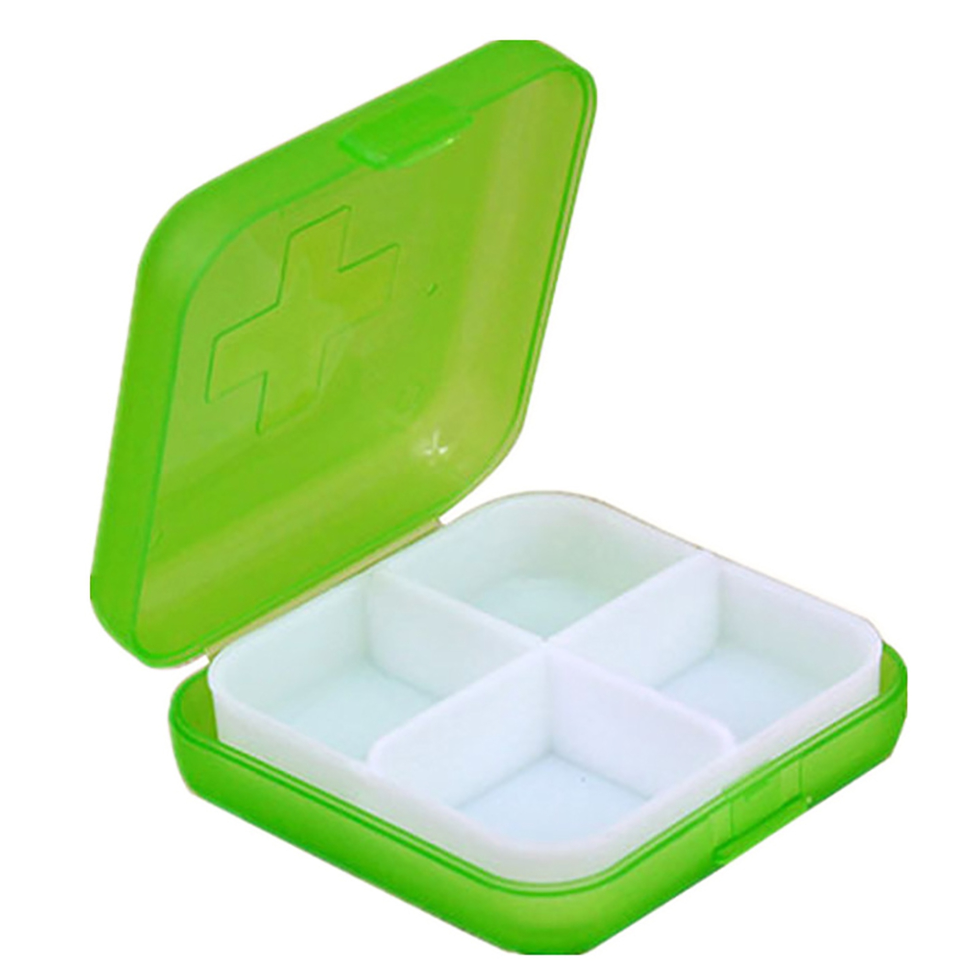 Four Compartment Pill Box 3
