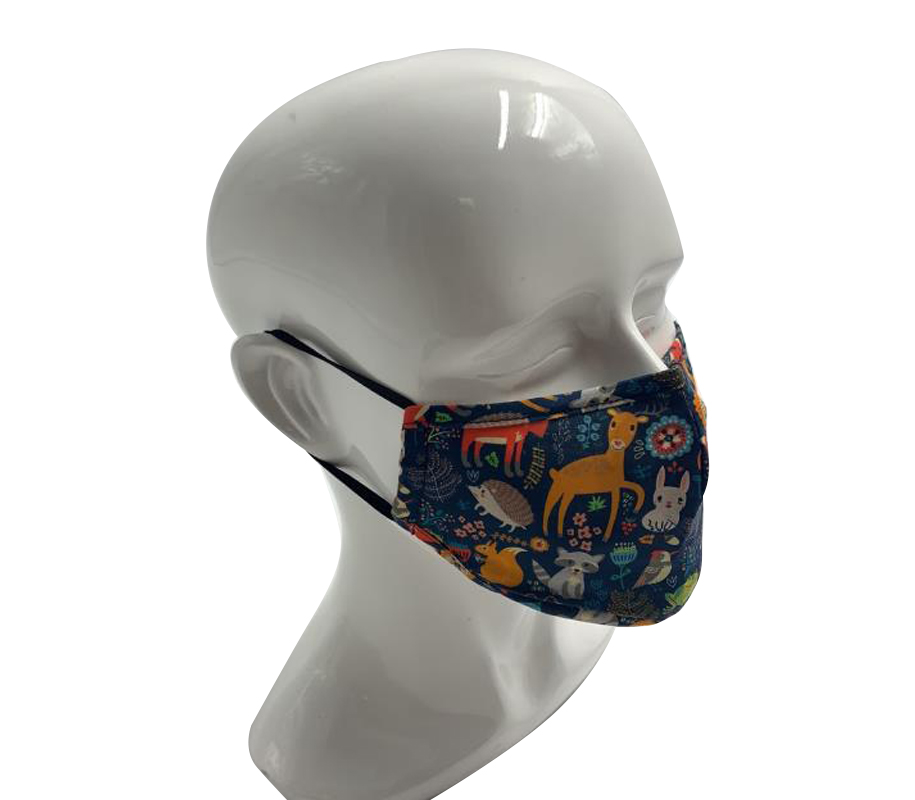 3-Ply Reusable Copper Cotton Face Mask 2
