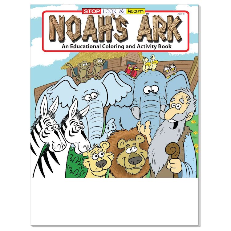 Noah's Ark Coloring & Activity Books 1
