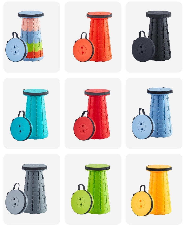 Outdoor Adjustable Retractable Stool 2