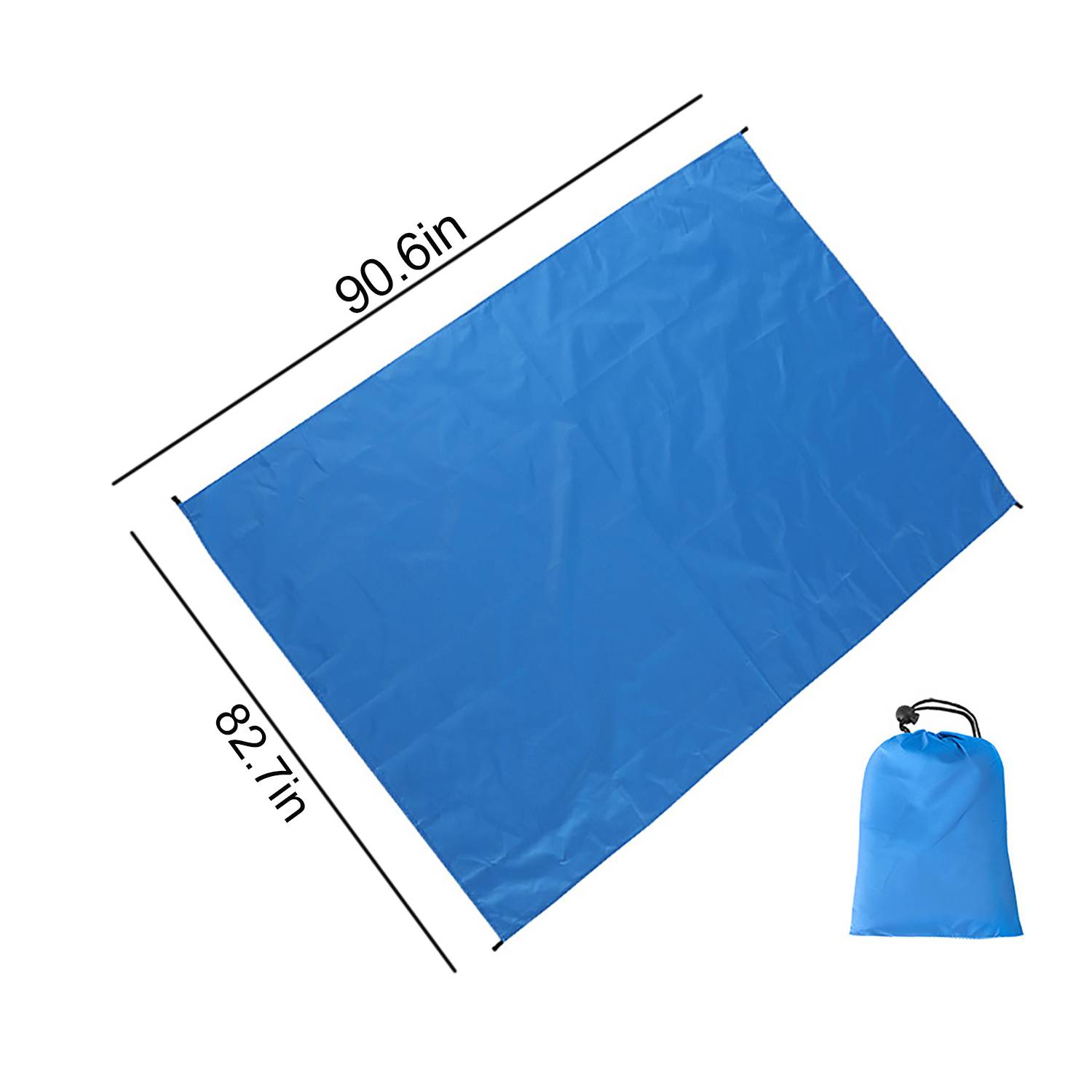 Waterproof Sand-Free Polyester Mat – Outdoor & Travel Use 2