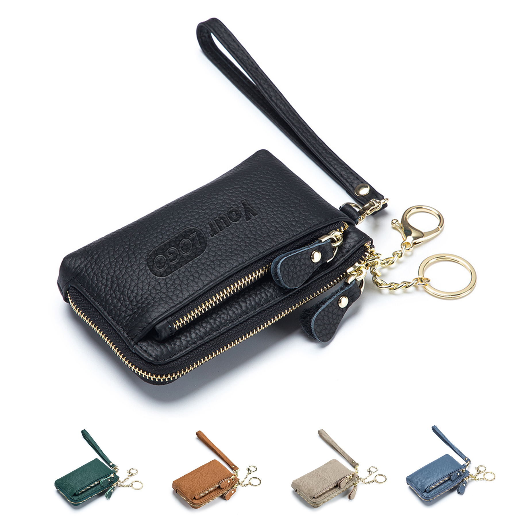 Genuine Leather Simple and versatile coin purse 2