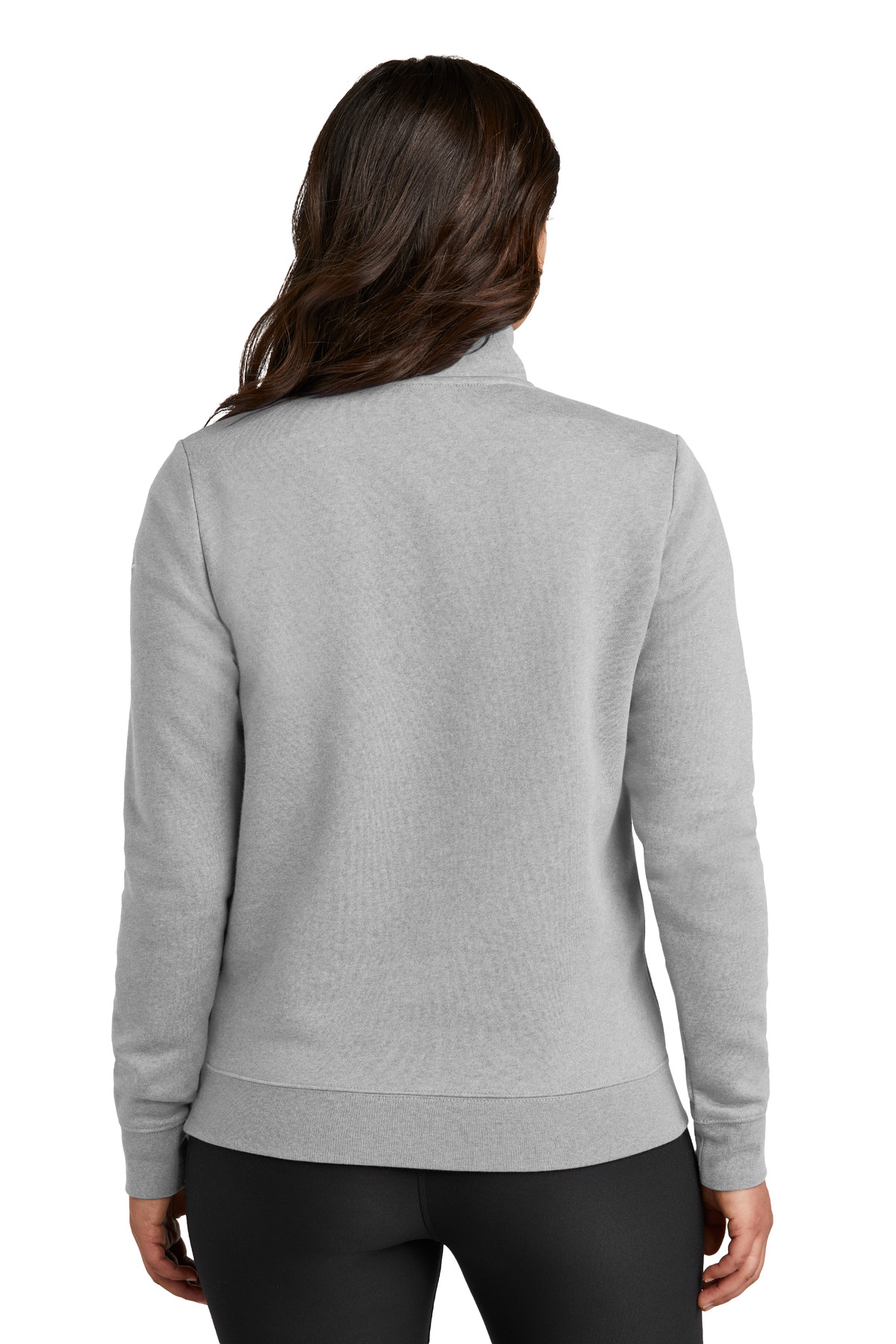 Nike Women's Club Fleece Sleeve Swoosh 1/2-Zip NKDX6720 15