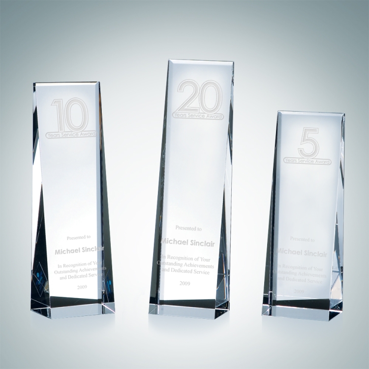 Angled Tower Crystal Award 2