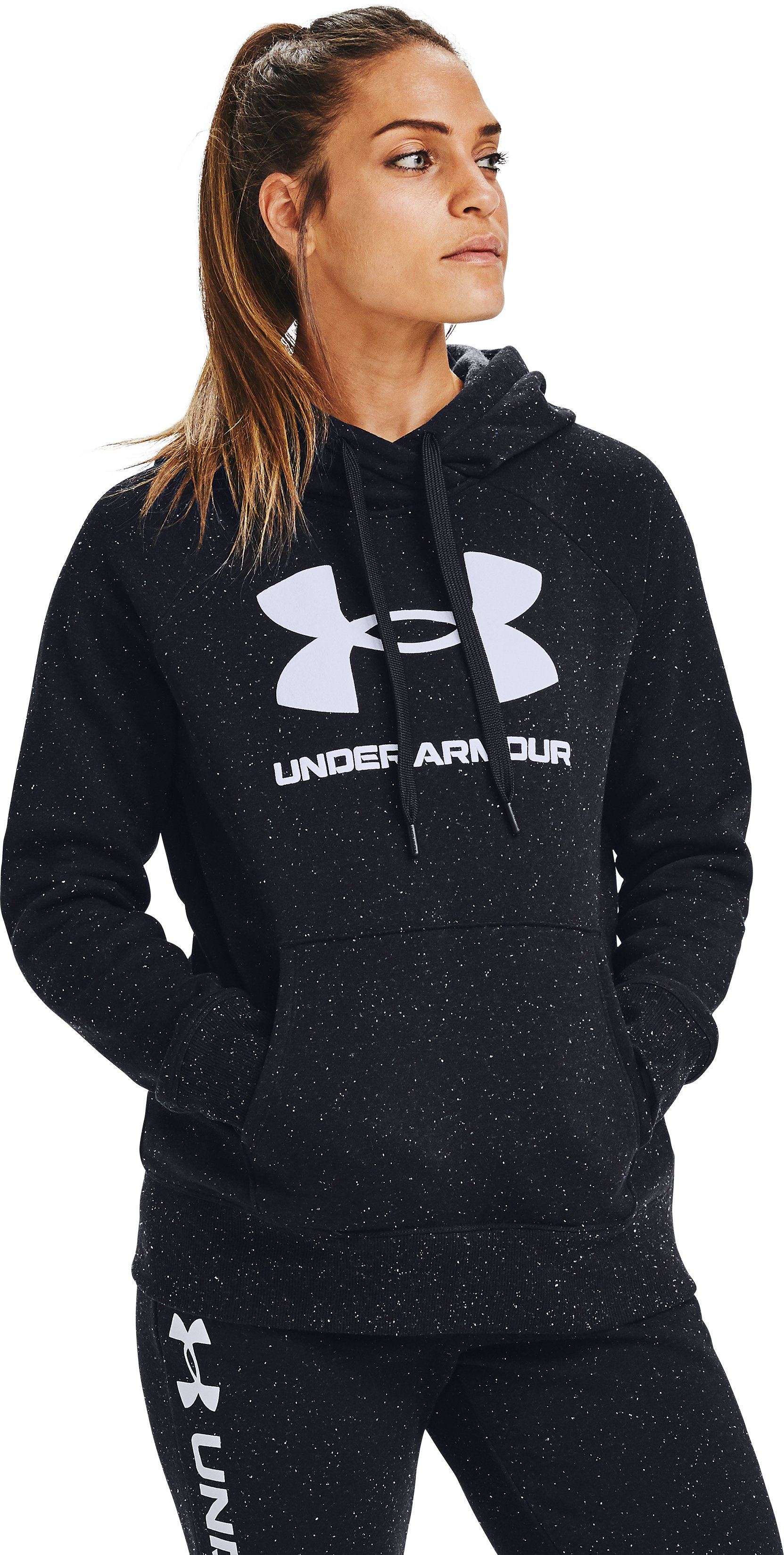 UA Rival Fleece Logo Women's Hoodie 12