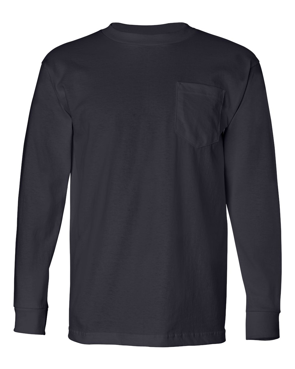 Unisex USA-Made Long Sleeve Pocket T-Shirt - 8100 33