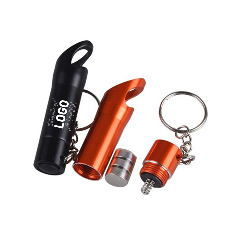 Aluminum LED Flashlight With Bottle Opener
