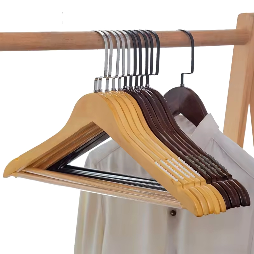 Engraved Wooden Clothes Hanger 4