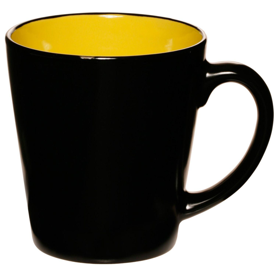 Two-Tone Latte Custom Mugs, 12 oz. 12