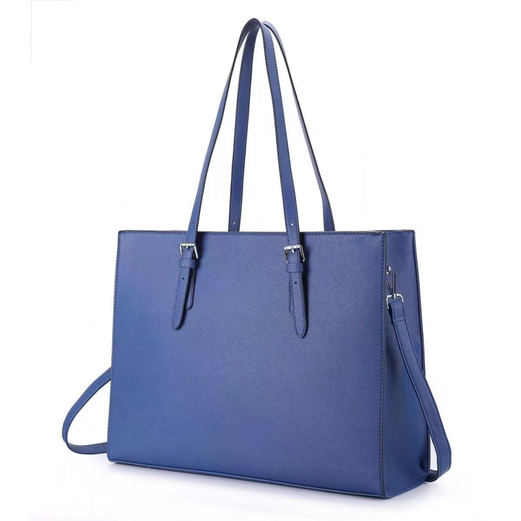 Waterproof Leather Laptop Tote 2