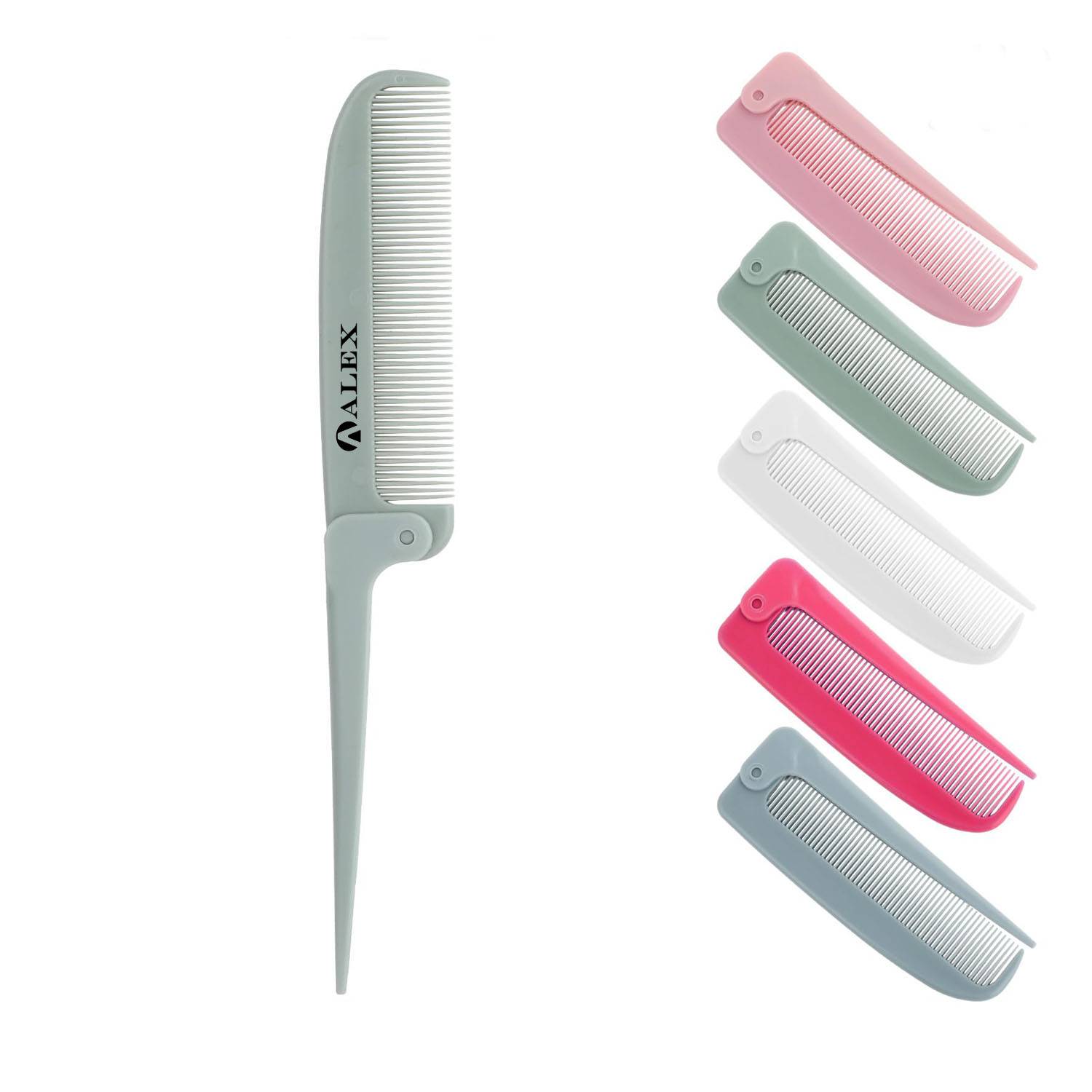 Compact Portable Foldable Pocket Hair Comb 11