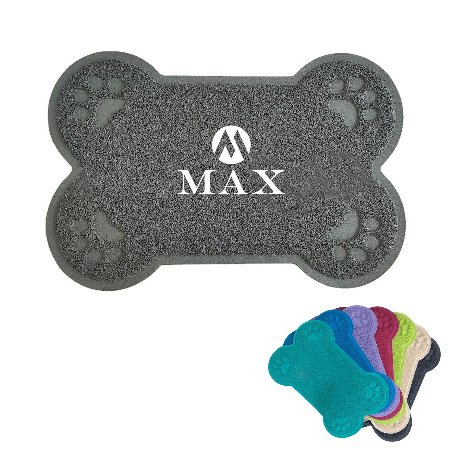Bone shape PVC non-slip mat 6