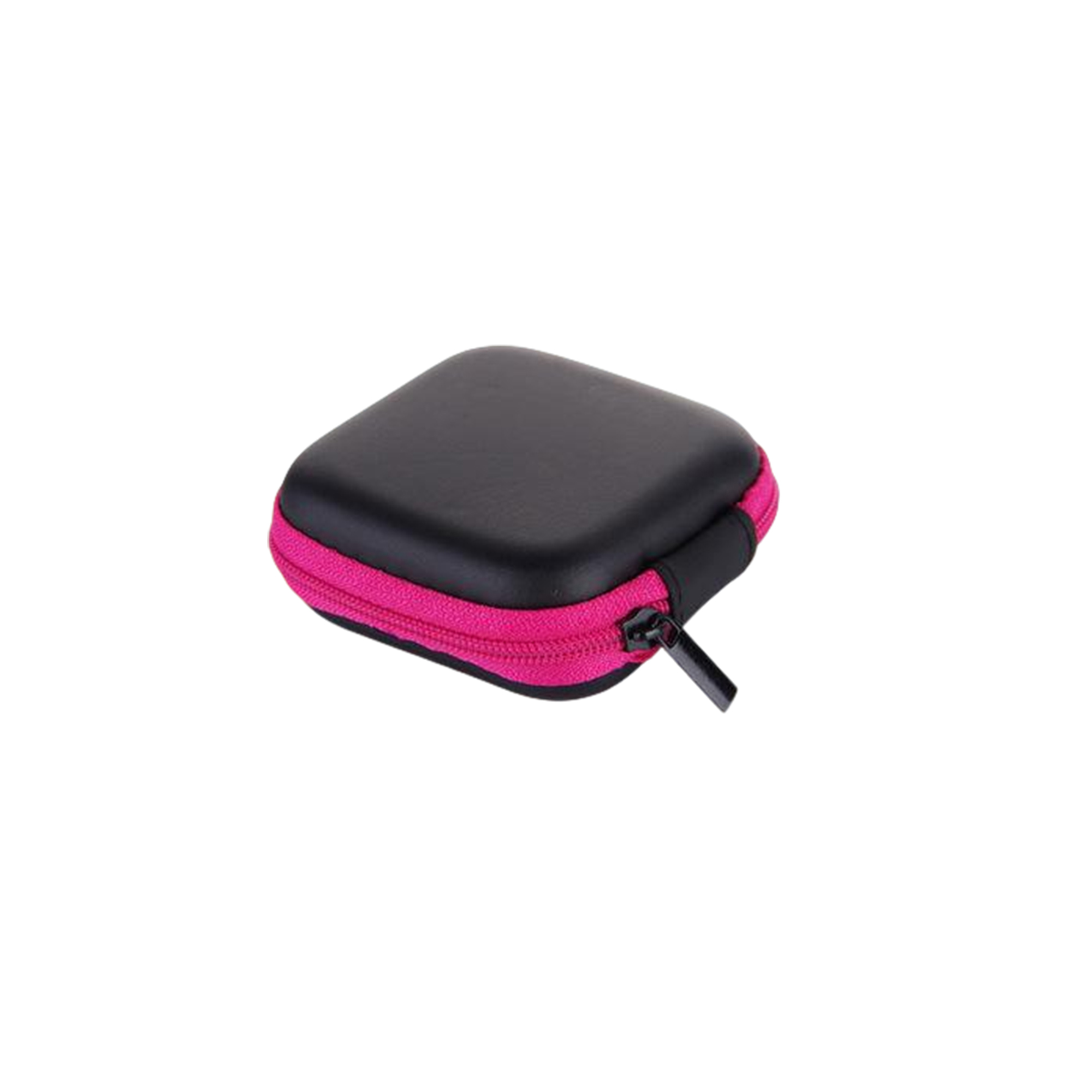 Square EVA Earbud Zipper Carry Case 4