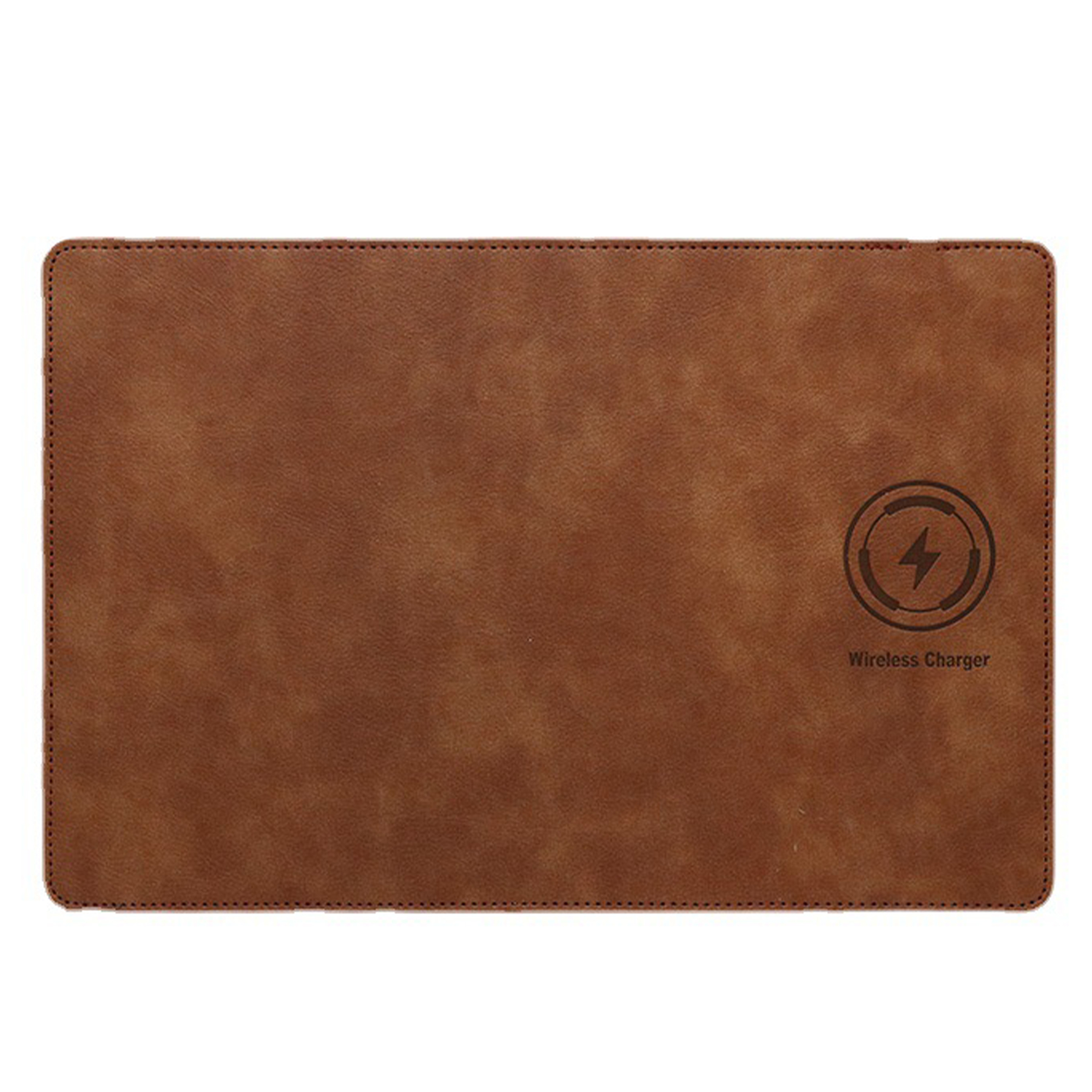 Leather Wireless Charging Pad Mouse Mat 2