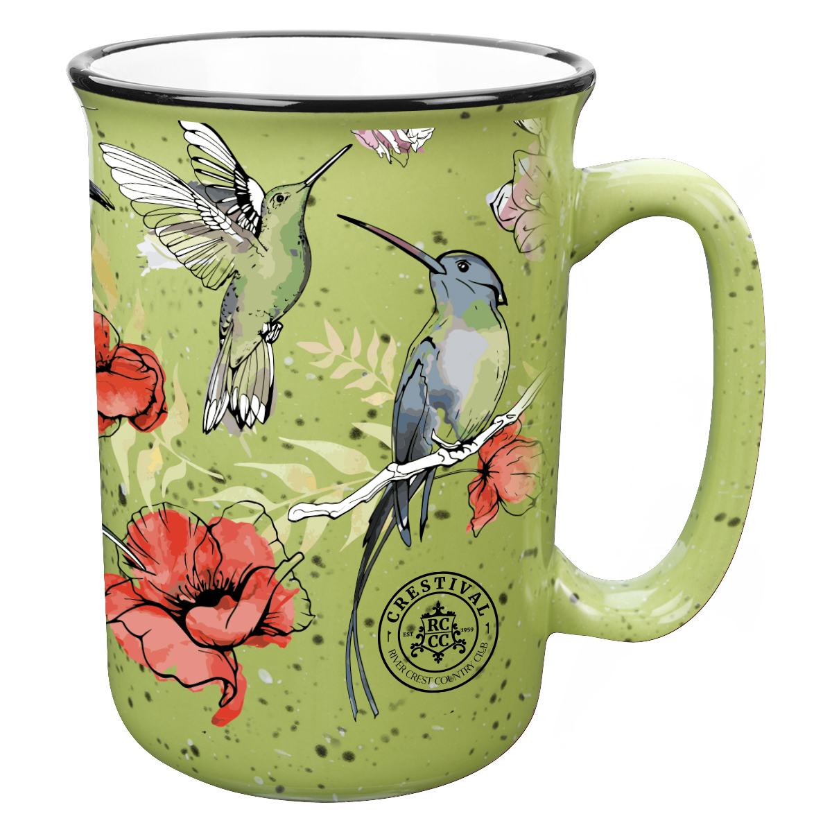 12 Oz. Full Color Tall Campfire Mug 16