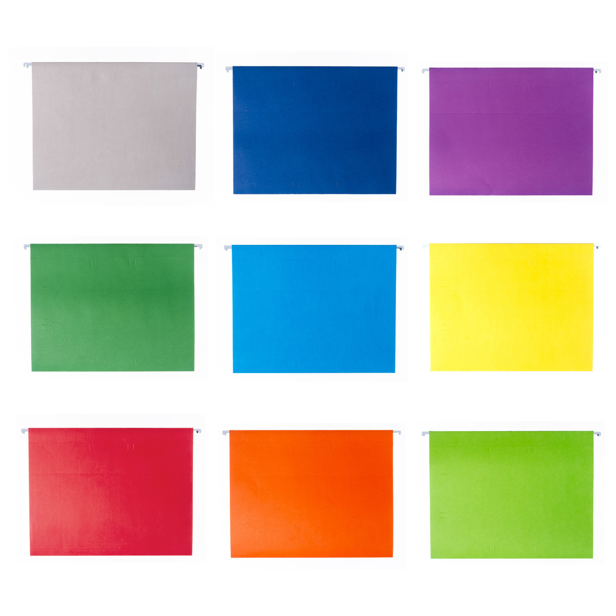 Color Hanging File Folder with Label Tabs for Office Use 5