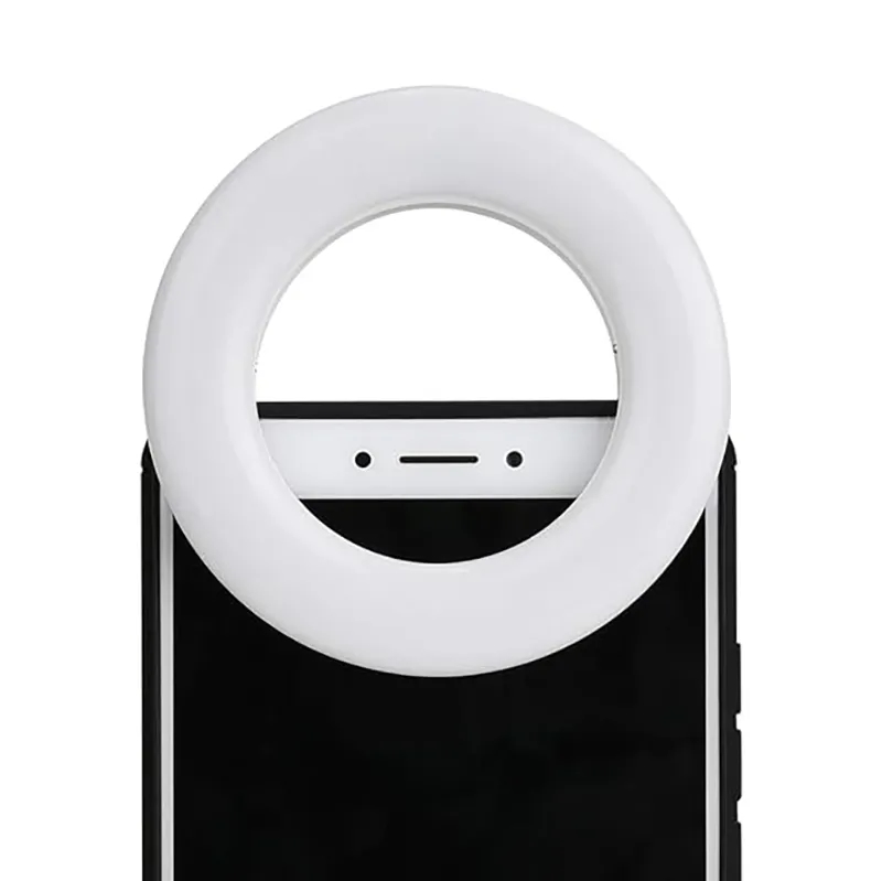 Clip on Ring Light Rechargeable Selfie Fill Lamp 5